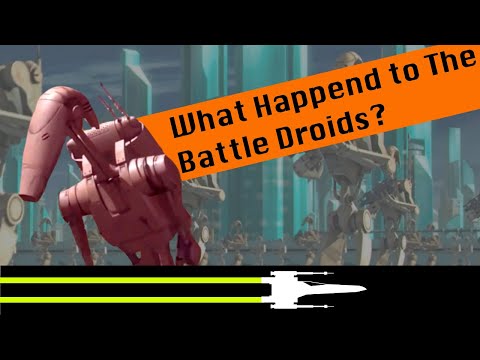 What Happened to the Battle Droids?(And Why We Wont See Any in The Bad Batch) | Star Wars Canon Lore