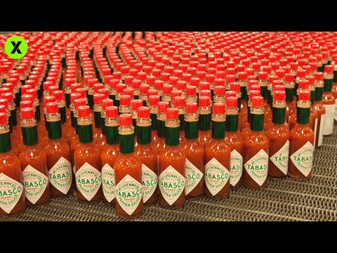 HOW One of The HOTTEST SAUCES in The WORLD IS MADE 🌶 | This is how TABASCO is made