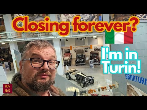 Amazing Centro Storico Fiat Museum, closing forever? Turin, Italy.