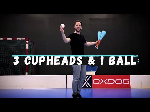 3 Cuphead Clubs and 1 Ball 🤹‍♂️ Juggling video