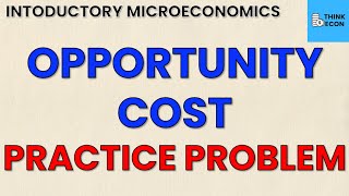 Mastering Opportunity Cost: Economics Practice Problems for Econ Students | Think Econ