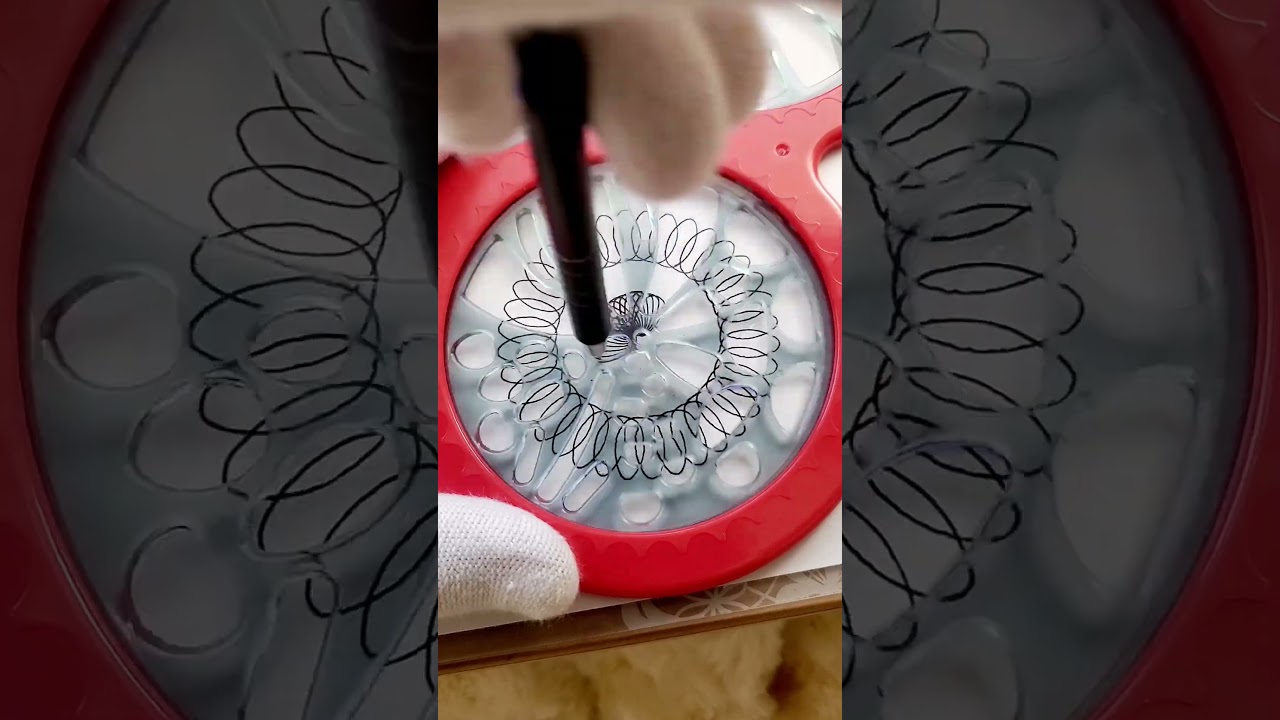 くるくる 《554》 #ひまつぶし #shorts #spirograph #スピログラフ