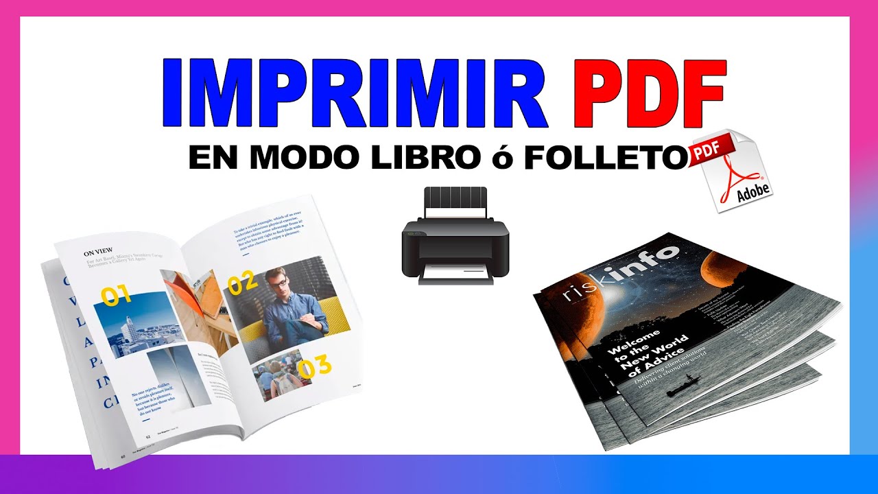 Print PDF as Book or Brochure 🔴