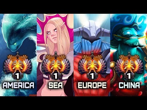 TOP-1 RANK of all regions — BEST OF THE BEST in SEA, Europe, America, China