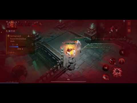 Diablo Immortal - My Favourite F2P Barbarian PVP Build: Cleave Hit & Run