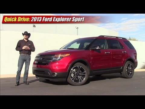 Quick drive: 2013 Ford Explorer Sport EcoBoost 4x4