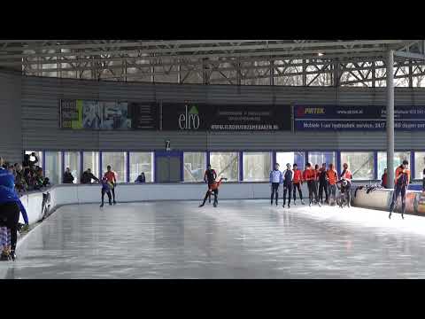 NK Supersprint 100m HC - Jens Halfweeg - Arjen Boersma