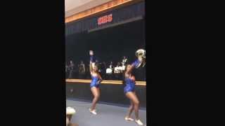 Stranahan High 2014 band and fire dancers #Bob Marley tribute