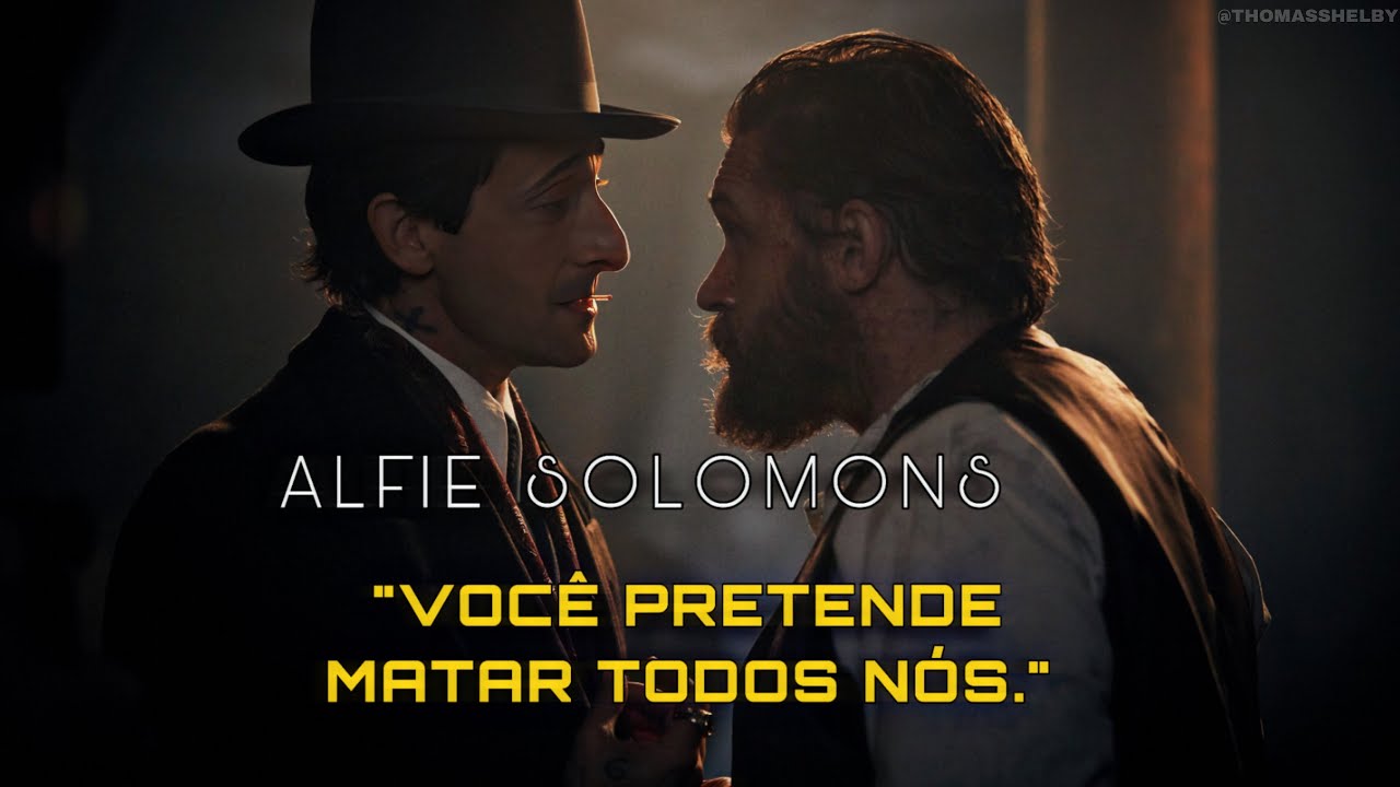 Alfie Solomons & Luca Changretta | O tommy tava certo sobre você. (Peaky Blinders) Cena completa 4K.