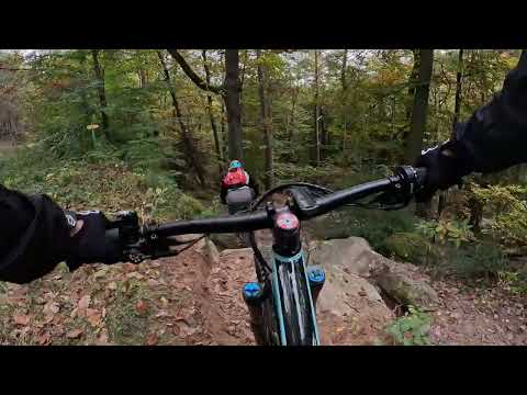 Surfing Singletrack in Pfälzerwald / Palatinate Forest Germany Part 1