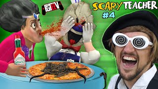 Scary Teacher &amp; Ice Scream Date Ruined by FGTeeV!  (Miss T Chapter 4 Gameplay / Skit)