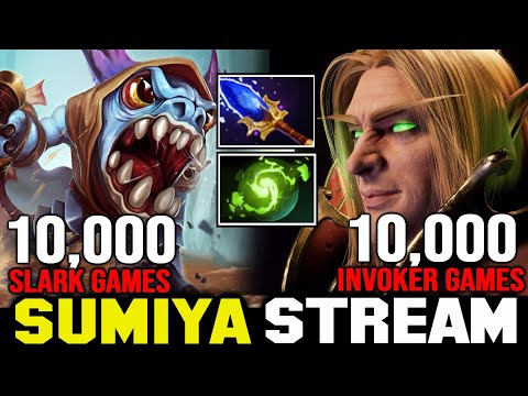SUMIYA Refresher Invoker vs 8K MMR Slark Spammer | Sumiya Invoker Stream Moment 3292