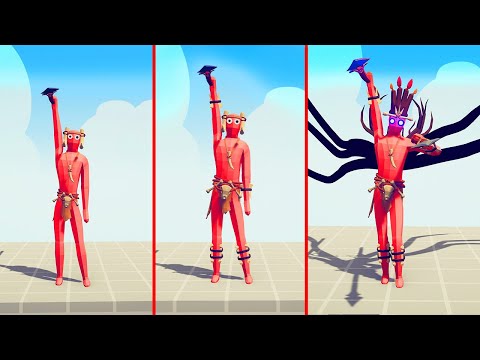 EVOLUTION of SPEAR THROWER #56 | TABS - Totally Accurate Battle Simulator