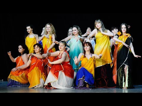 Tanec se závojem a mejanse - kurz Kathreen Derouet (4K)