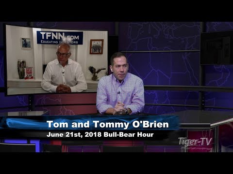 June 21st Bull-Bear Binary Option Hour on TFNN by Nadex - 2018
