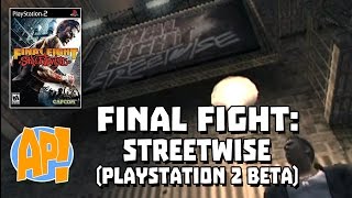 Final Fight: Streetwise (PlayStation 2 Beta Version)