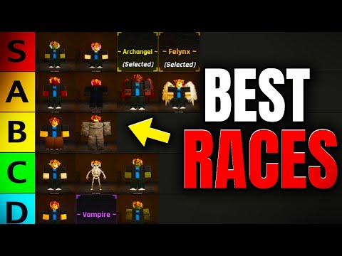 NEW BEST RACE TIER LIST in The ISLAND 3 UPDATE! (The Forge)