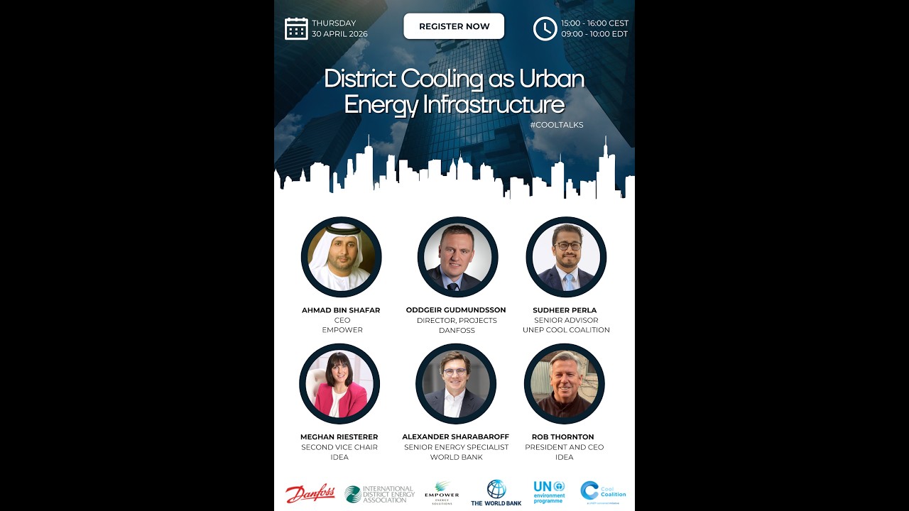 District Cooling as Urban Energy Infrastructure