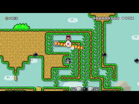 Capitaine Mario by Atlas - Super Mario Maker - No Commentary 1bo