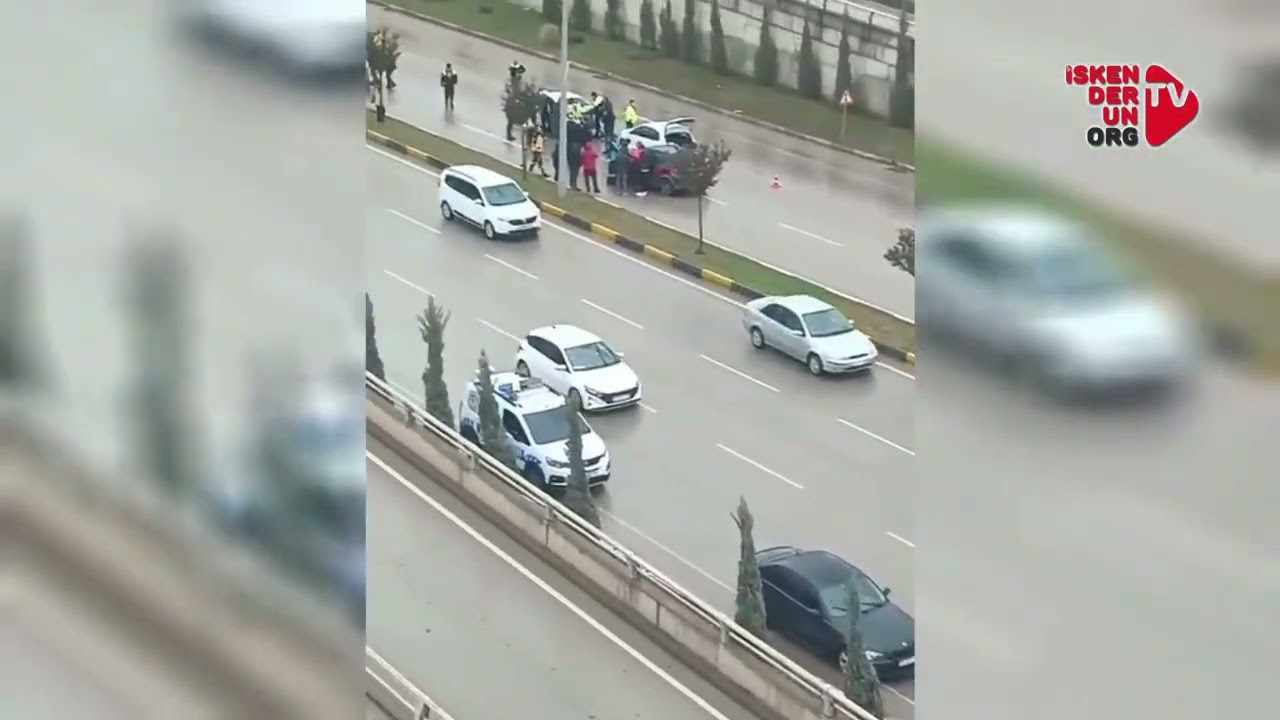 İskenderun’da Zincirleme Kaza: