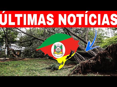 🚨ÚLTIMAS NOTÍCIAS temporal no RIO GRANDE DO SUL-agora 😱
