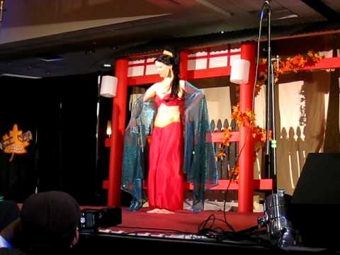 Slave Jasmine Dance-Aki Con 2010 Cosplay Showdown