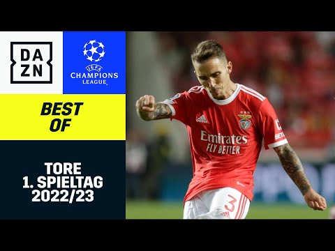 Die besten Tore des ersten Spieltags | Saison 2022/23 | Best Of | UEFA Champions League | DAZN