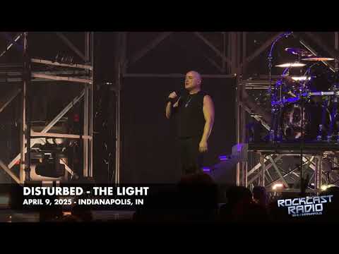 Disturbed Performs "The Light" in Indianapolis on April 9, 2025