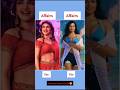 Sreeleela ️ Trisha Full Comparison Sreeleela Trisha Trending Pushpa2 Telugusongs Song