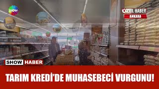 Tarım kredi marketini muhasabecisi dolandırdı