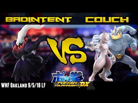 WNF Oakland | Couch (Machamp, Mewtwo) vs BadIntent (Darkrai) | LF Pokken Tournament DX