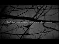 Menace Ruine – One Last Song (Official lyric video)