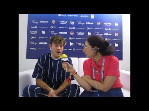 Eurovision 2018 - Intervista Benjamin Ingrosso - Svezia