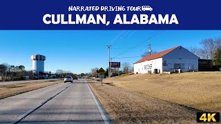 🚗 Discover Cullman, Alabama 🏡 | Scenic 4K Drive Through Southern Charm! 🌞