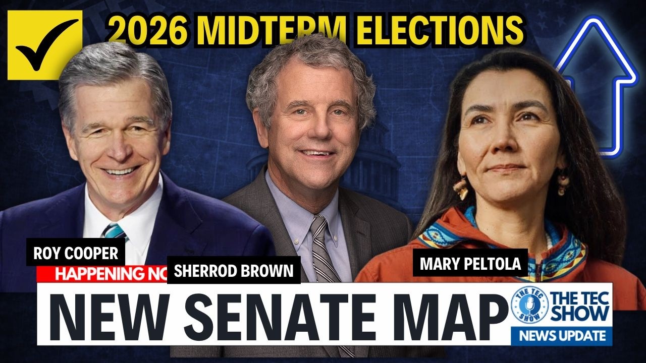 My SHOCKING New 2026 Senate Map Forecast - NEW MAP UPDATE