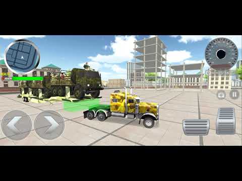Army Vehicle Transporter Truck Simulator: Army Game
