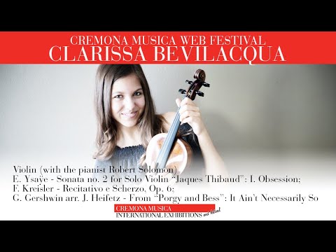 Cremona Musica Web Festival | Clarissa Bevilacqua