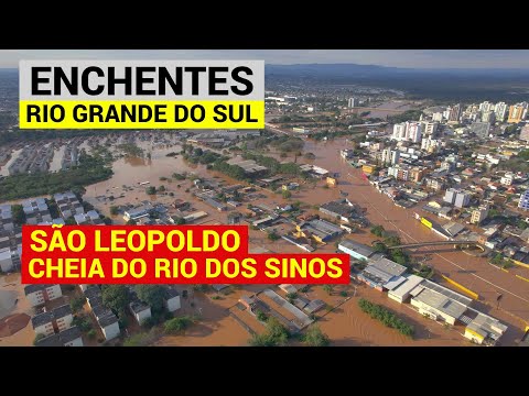 ENCHENTE | SÃO LEOPOLDO | RIO GRANDE DO SUL (Imagens Aéreas Drone 05/05/24)