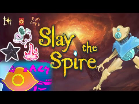 Slay the Spire December 19th Daily - Defect | A blue robot seeking red cards
