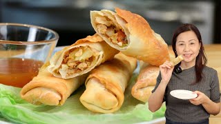Crispy Egg Rolls easy to make at home | Can't believe it's not deep fried