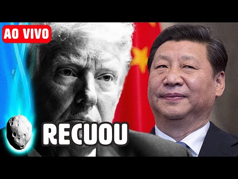 LIVE: TRUMP RECUA DIANTE DE RETALIAÇÃO DA CHINA E OUTRAS NOTÍCIAS