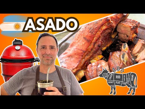 How to cook Argentinian Asado Barbecue with a Kamado Grill