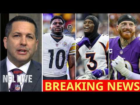 FULL NFL LIVE | Steelers land Tyreek Hill as Dolphins release? Pickens to Broncos? Crosby to Ravens?