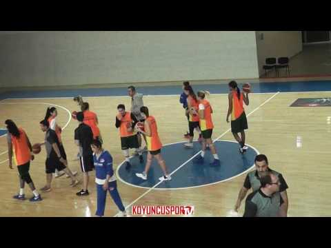 Bornova Becker Spor Bayan Takımı Antremanı (Ankara Arena)