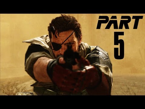 Metal Gear Solid 5 The Phantom Pain Gameplay Walkthrough Part 5- Over the Fence (Xbox One/PS4)