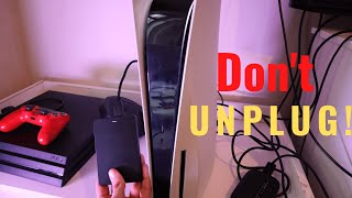 How To Safely Unplug PS5 External Hard Drive