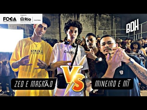 (ATÉ A ÚLTIMA RIMA🔥) ZED E MAGRÃO (SP) x MINEIRO E MT - PRIMEIRA FASE - BDH 4 ANOS