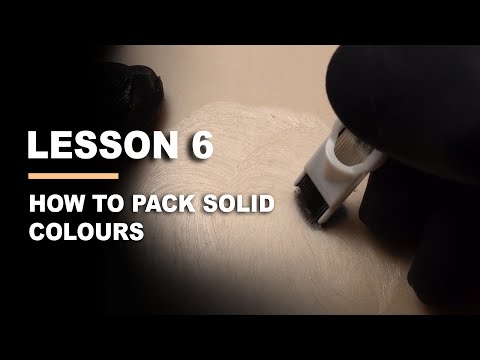 HOW TO TATTOO - LESSON 6 - How To Pack Solid Colours