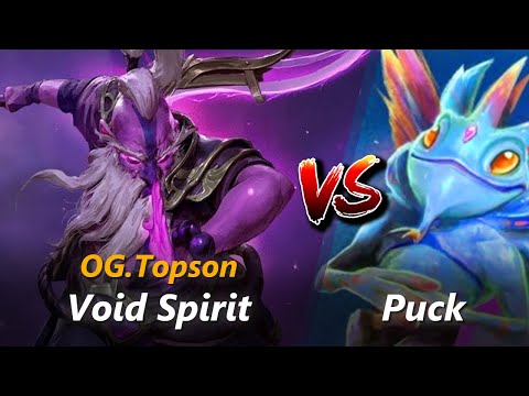 How to Void Spirit mid vs Puck (feat. Topson) | First 10 minutes