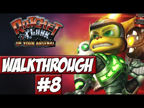 Ratchet And Clank: Up Your Arsenal Walkthrough Ep.8 w/Angel - Invading The Base!